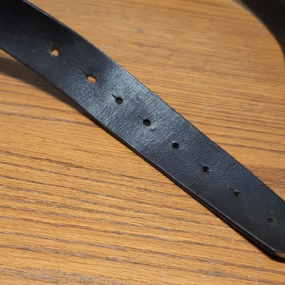 Adidas Black Leather Belt With Buckle - Picture 5 of 7